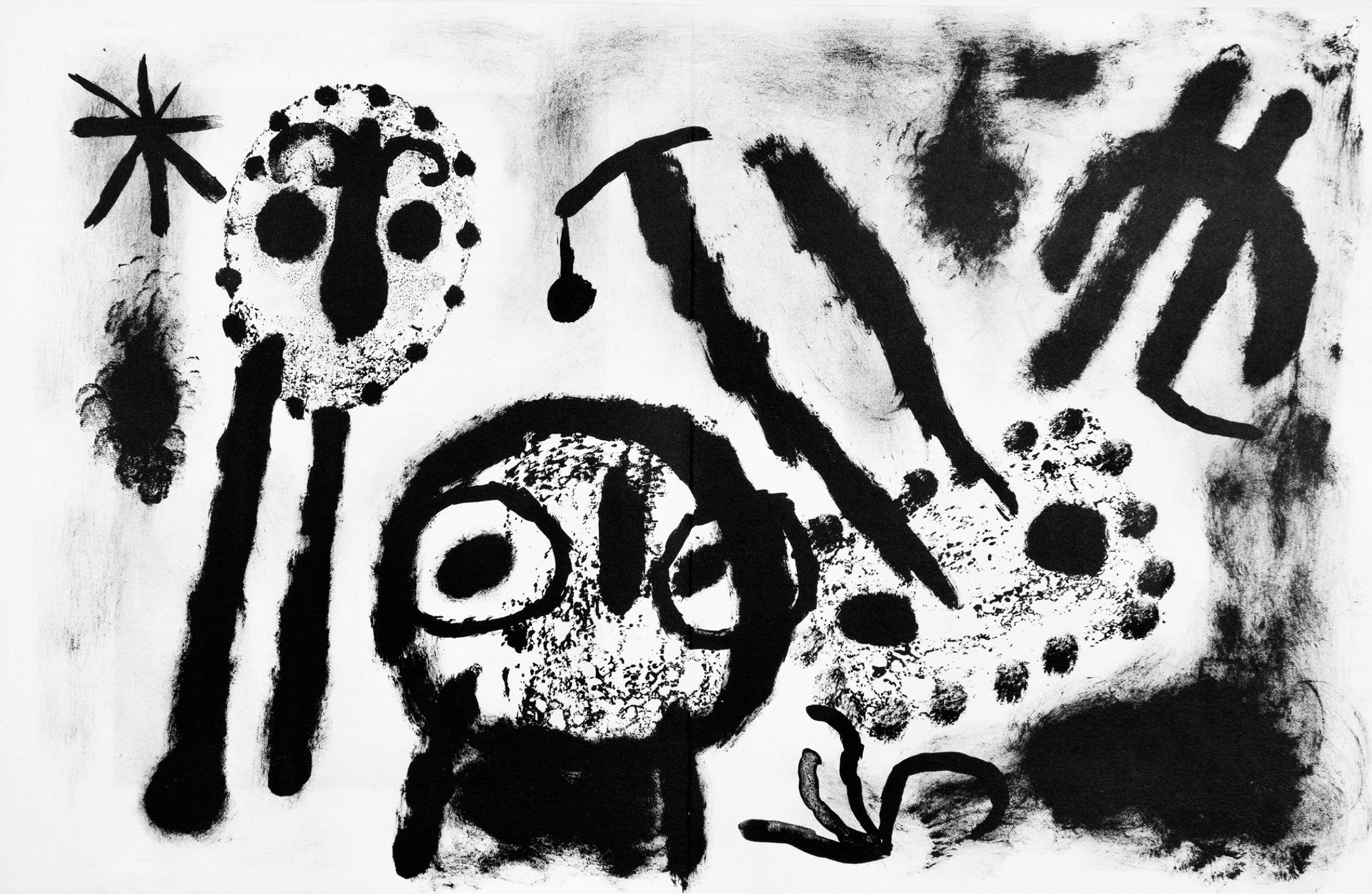 Joan Miro, Untitled, from Miro Recent Paintings, 1953