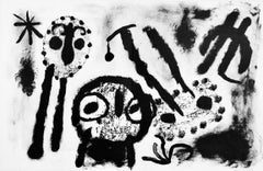 Joan Miro, Senza titolo, da Miro Recent Paintings, 1953