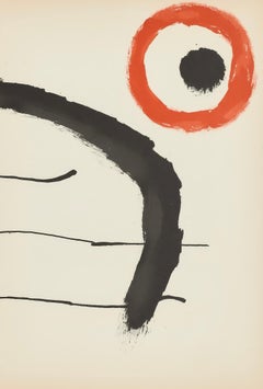 Joan Miro, Sans titre, extrait de Miro, Recent Unpublished Work, 1964