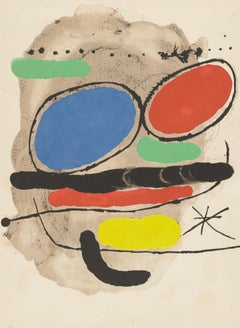 Miró, Composition (Mourlot 872-881 ; Cramer 164), El tapís de Tarragona (d'après)