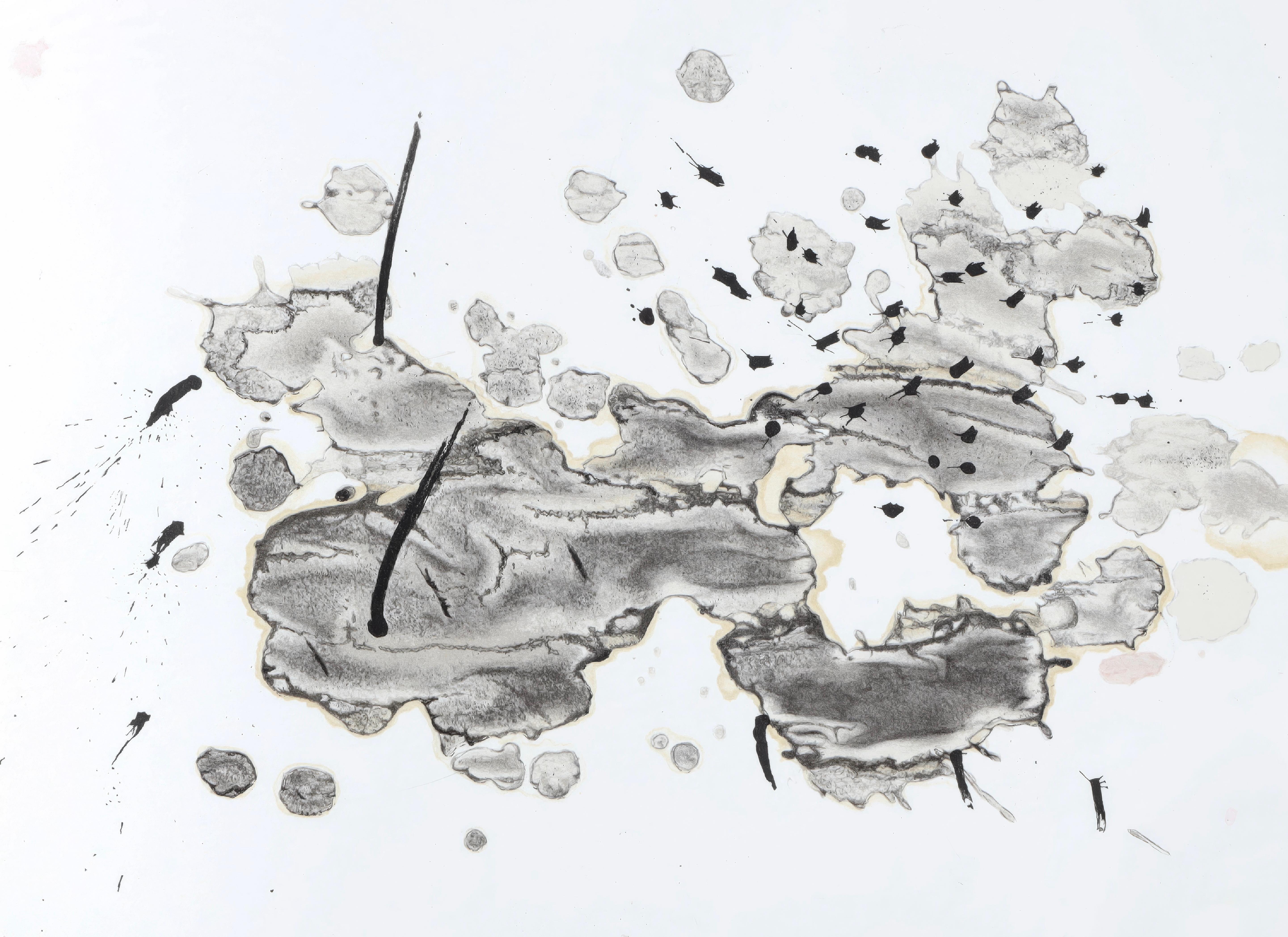 Joan Miró Landscape Print - Joan Miro, Untitled, from Trace on the Water, 1963 (after)
