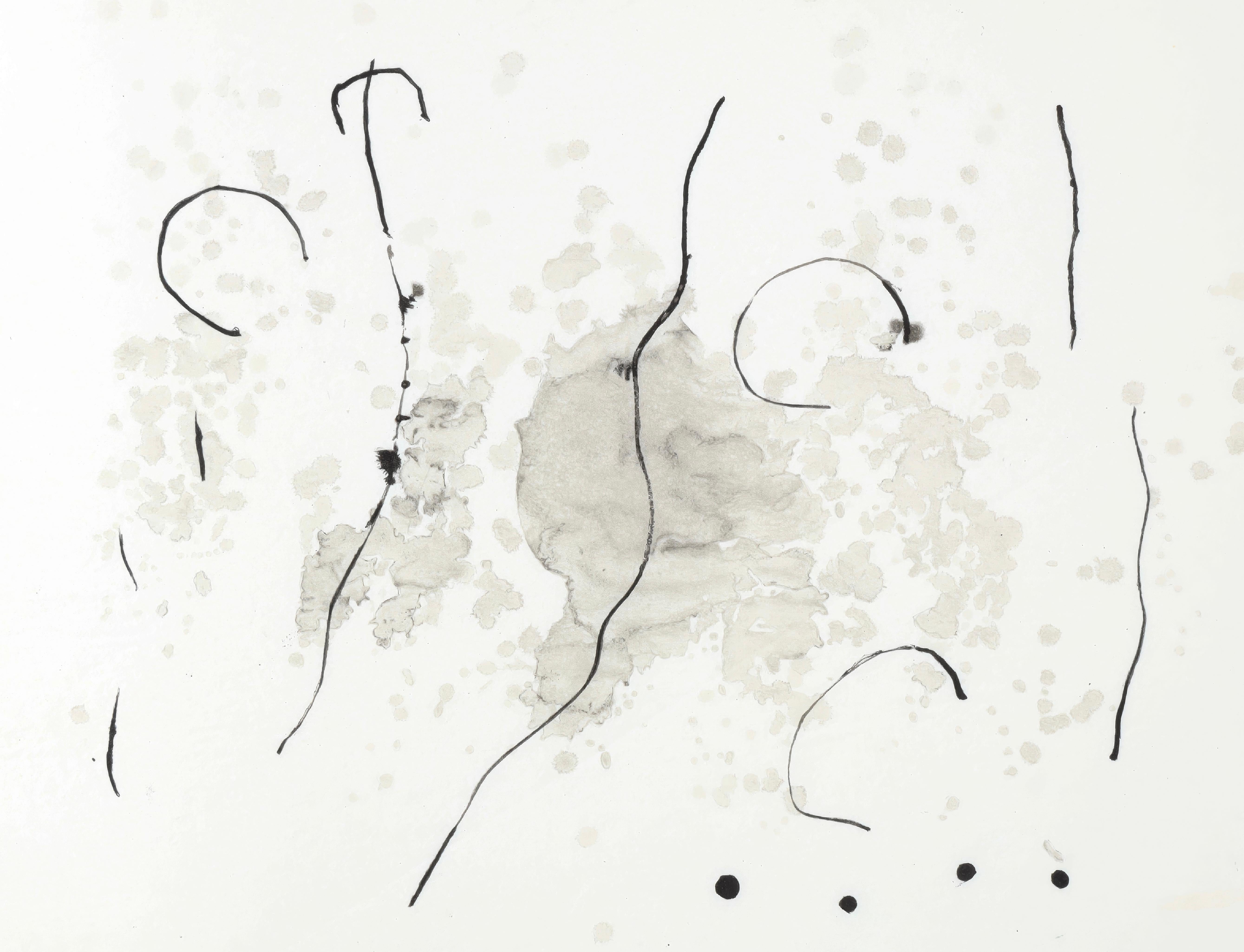 Joan Miró Landscape Print - Joan Miro, Untitled, from Trace on the Water, 1963 (after)