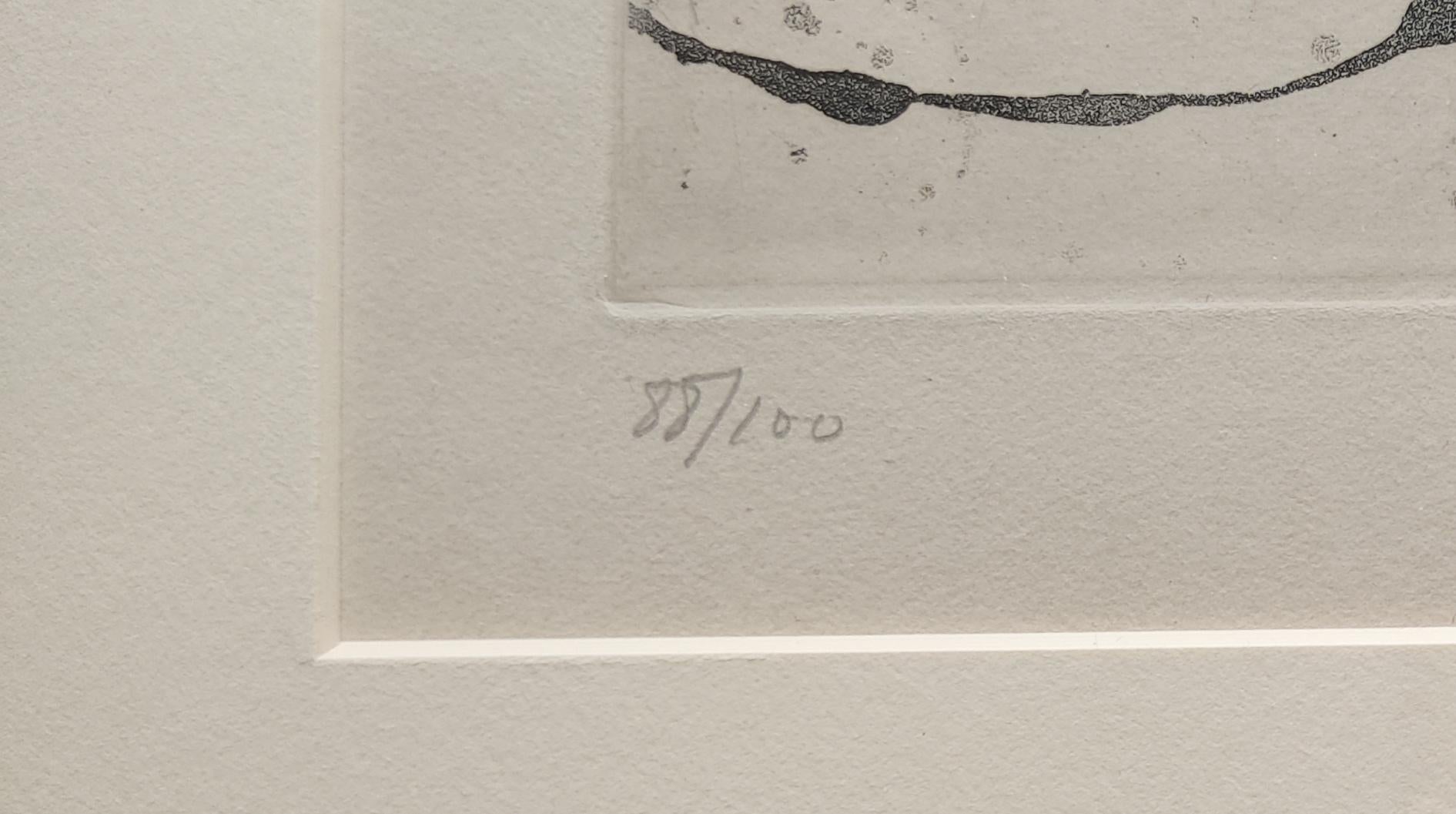 Joan Miró -- Untitled from Tracé sur l'Eau For Sale 2