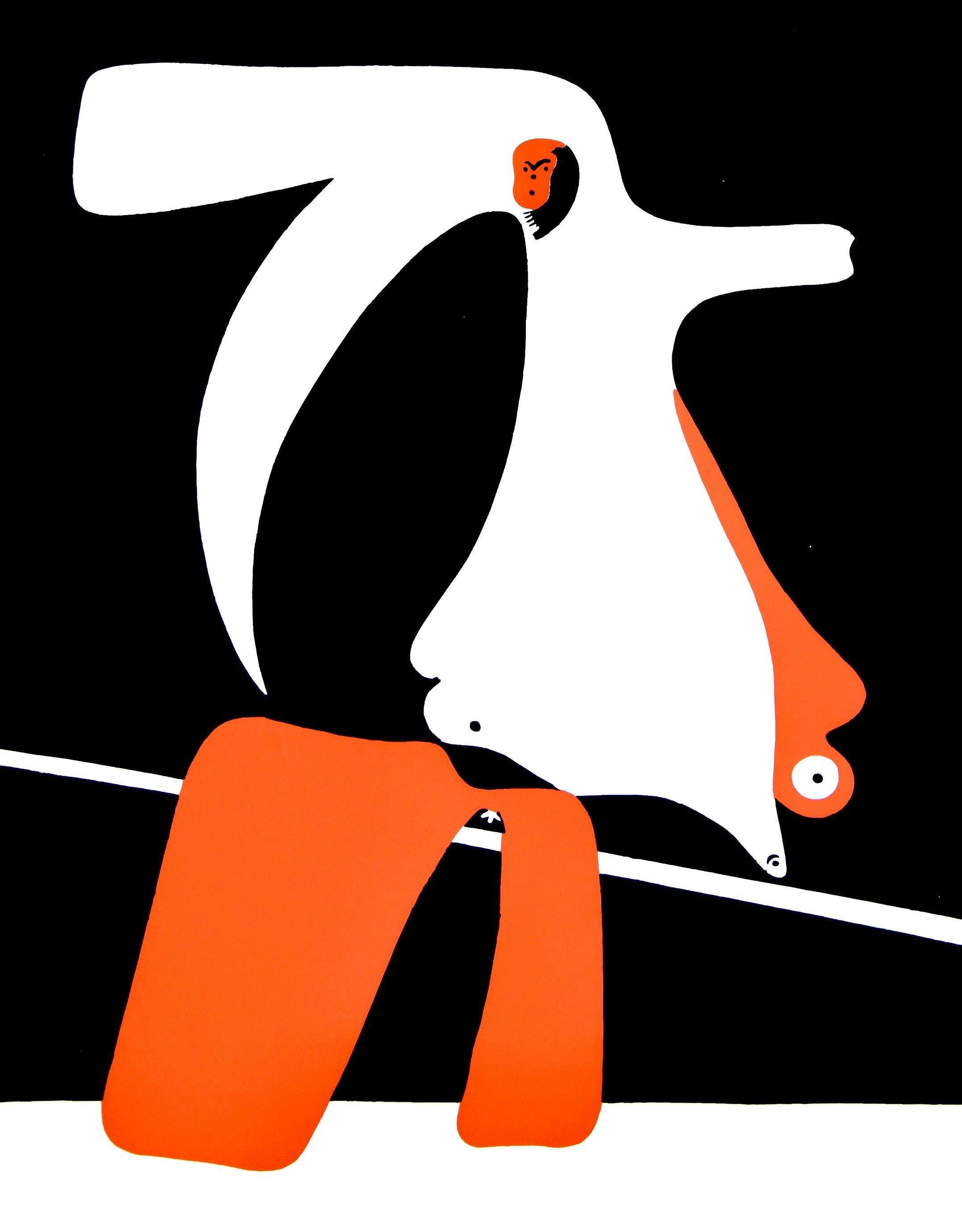 Joan Miro, Untitled I and II, from Cahiers d'art, 1934 (Surrealismus), Print, von Joan Miró