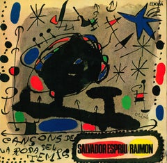 Retro Joan Miró Vinyl Record Art