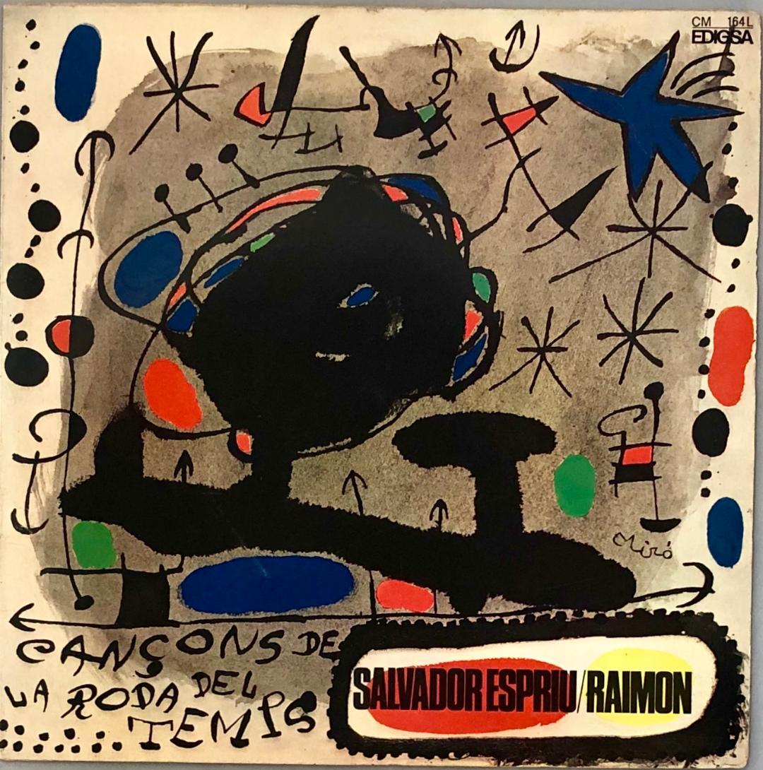 Joan Miró Vinyl Record Art (set of 2) 1