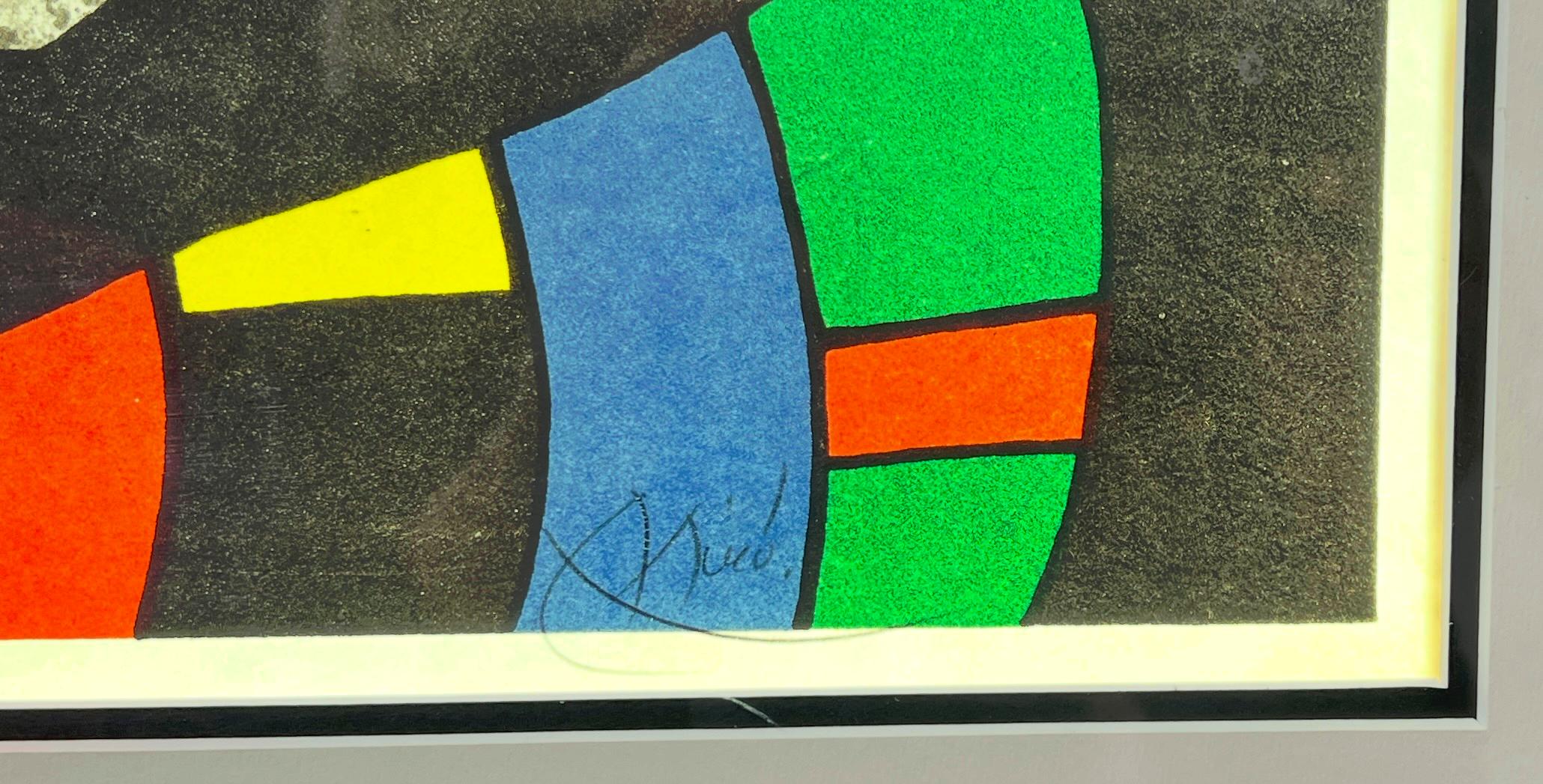 Joan Mirò(1893-1983 )-El legarto de las plumas de oro (Le lèzard aux plumes d'or im Angebot 2