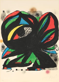 Joan Miró(1893–1983) - Fundació Joan Miró - Color lithograph on paper - 1975