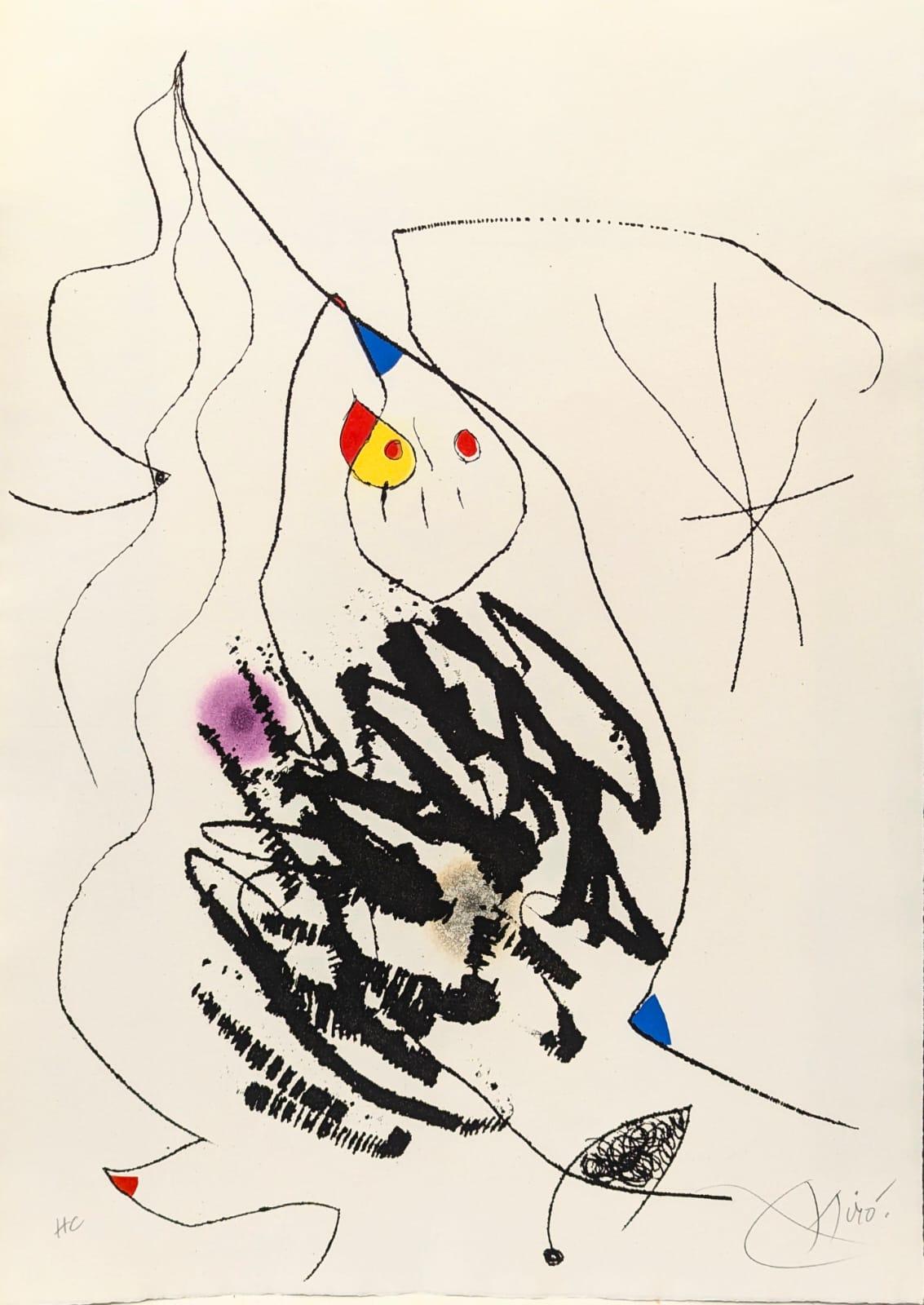 Journal d'un graveur I - Print di Joan Miró
