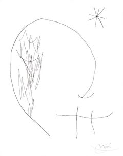 Journal D'Un Graveur - Vol. 3 Plate 16 - Original Drypoint by Joan Mirò - 1975