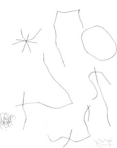 Journal D'Un Graveur - Vol. 3 Plate 9 - Original Drypoint by Joan Mirò - 1975