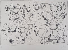 King Ubu VIII - Original lithograph, Handsigned & N°