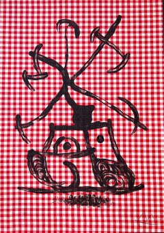 Joan Miró - lithograph on canvas - 1969