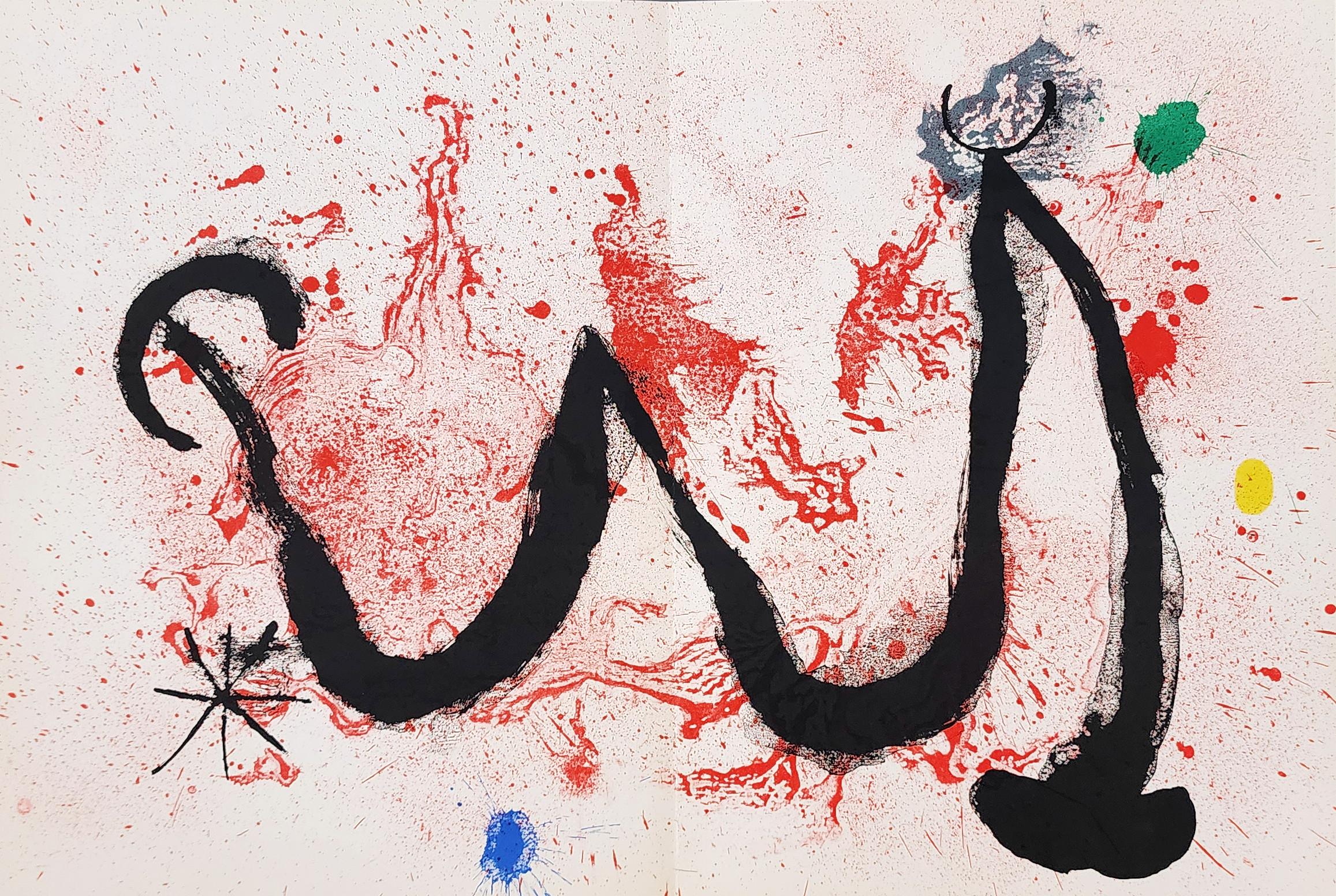 La Danse Du Feu (aus Artigas) (Abstrakter Expressionismus, Surrealismus, Keramik) – Print von Joan Miró