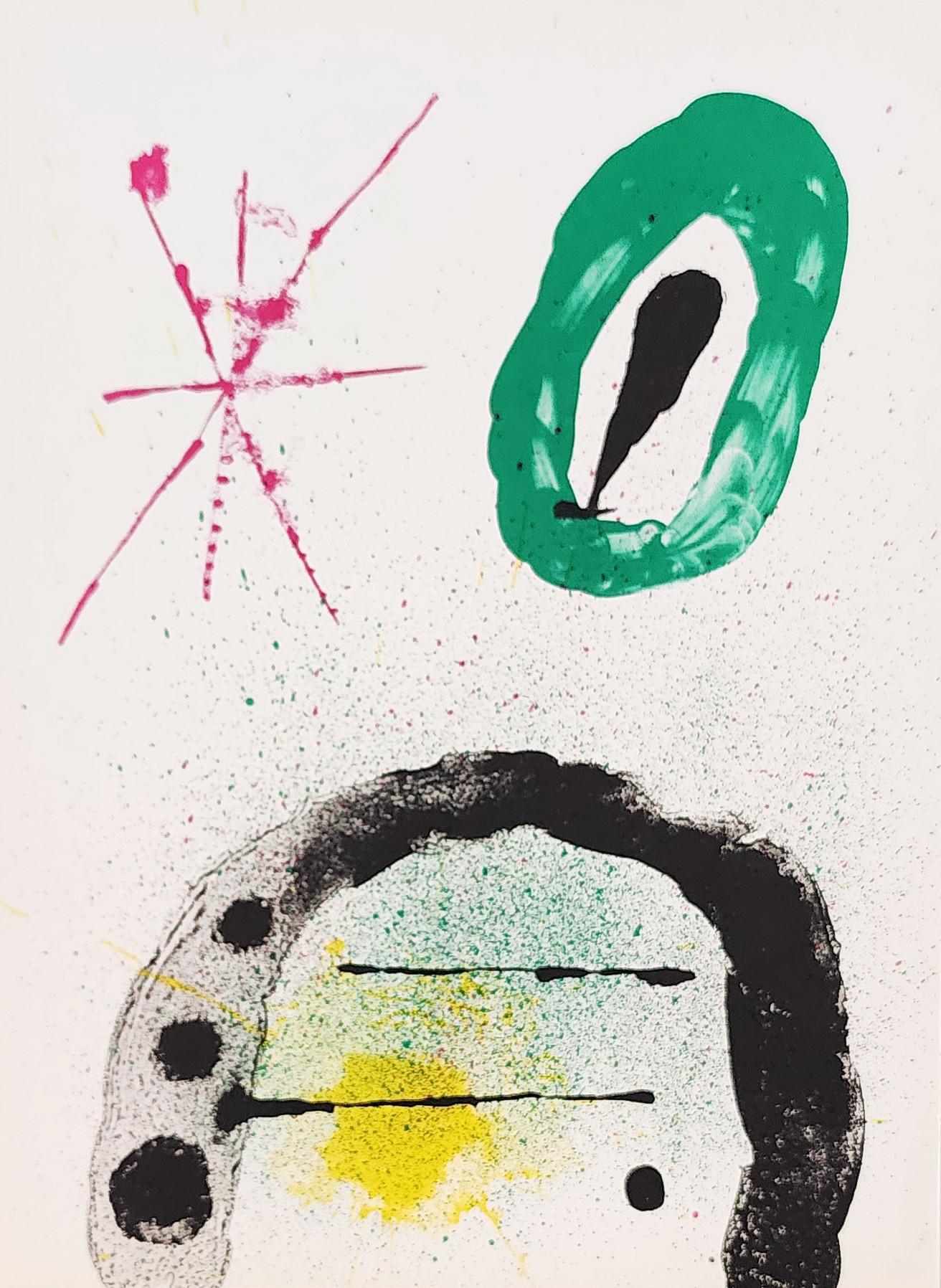 La Fille Du Jardinier (from Artigas) (Abstract Expressionism, Surrealism, Star) - Print by Joan Miró