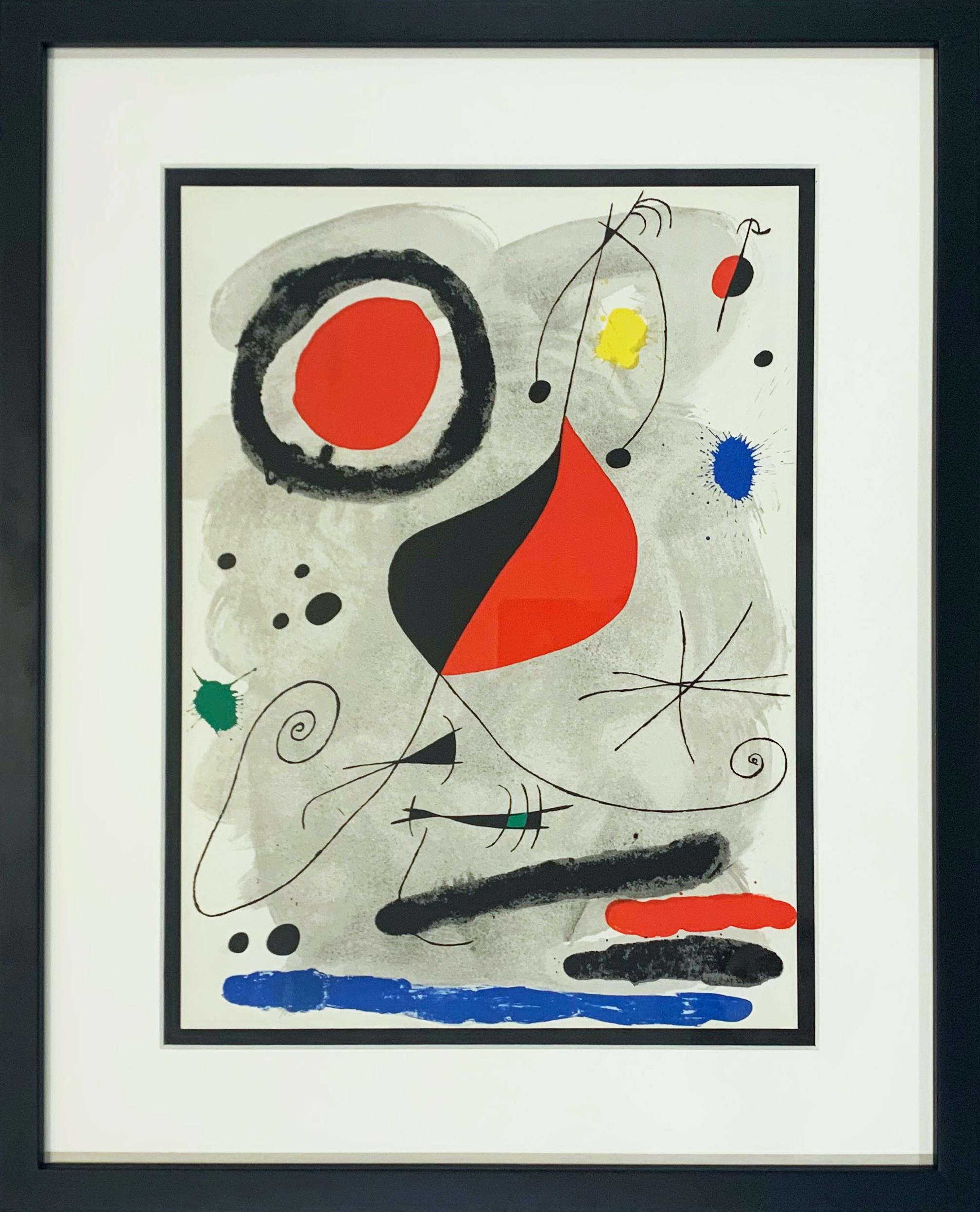 Joan Miró Abstract Print - La Foundation Marguerite et Aime Maeght