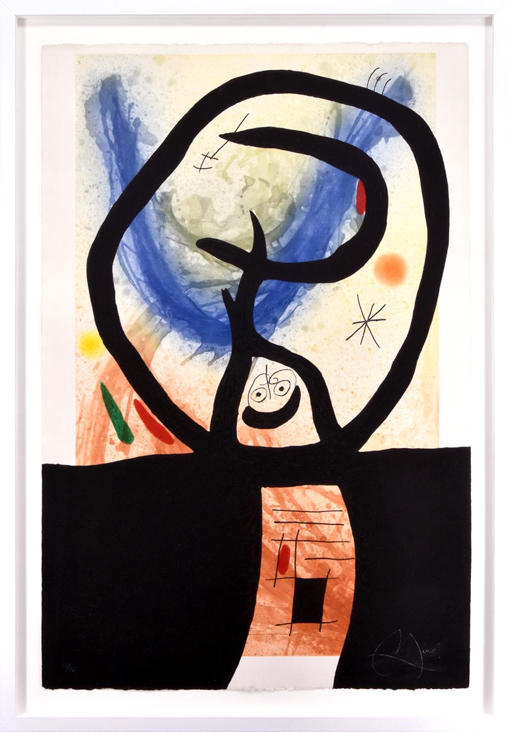 La Fronde (The Slingshot) - Print by Joan Miró