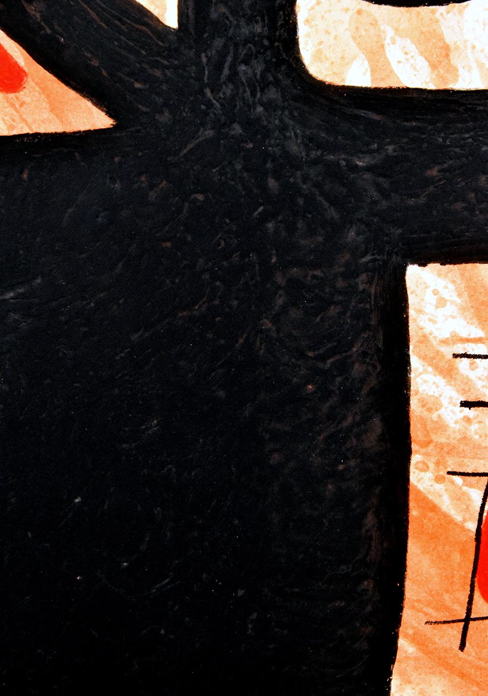 La Fronde (The Slingshot) - Abstract Print by Joan Miró