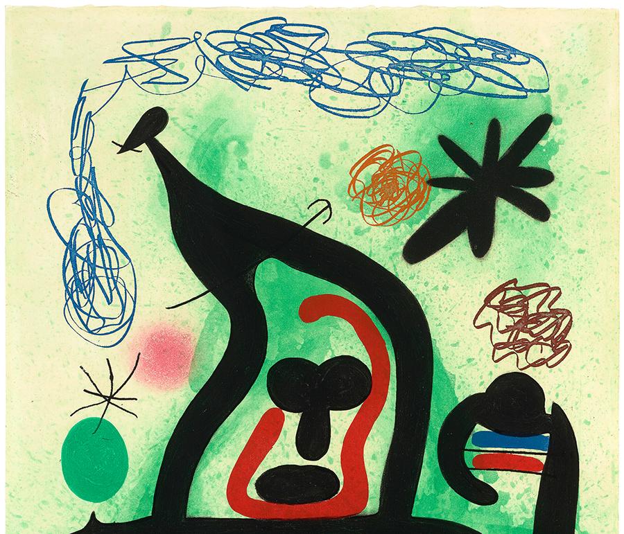 La Harpie (The Harpy) - Modern Print by Joan Miró