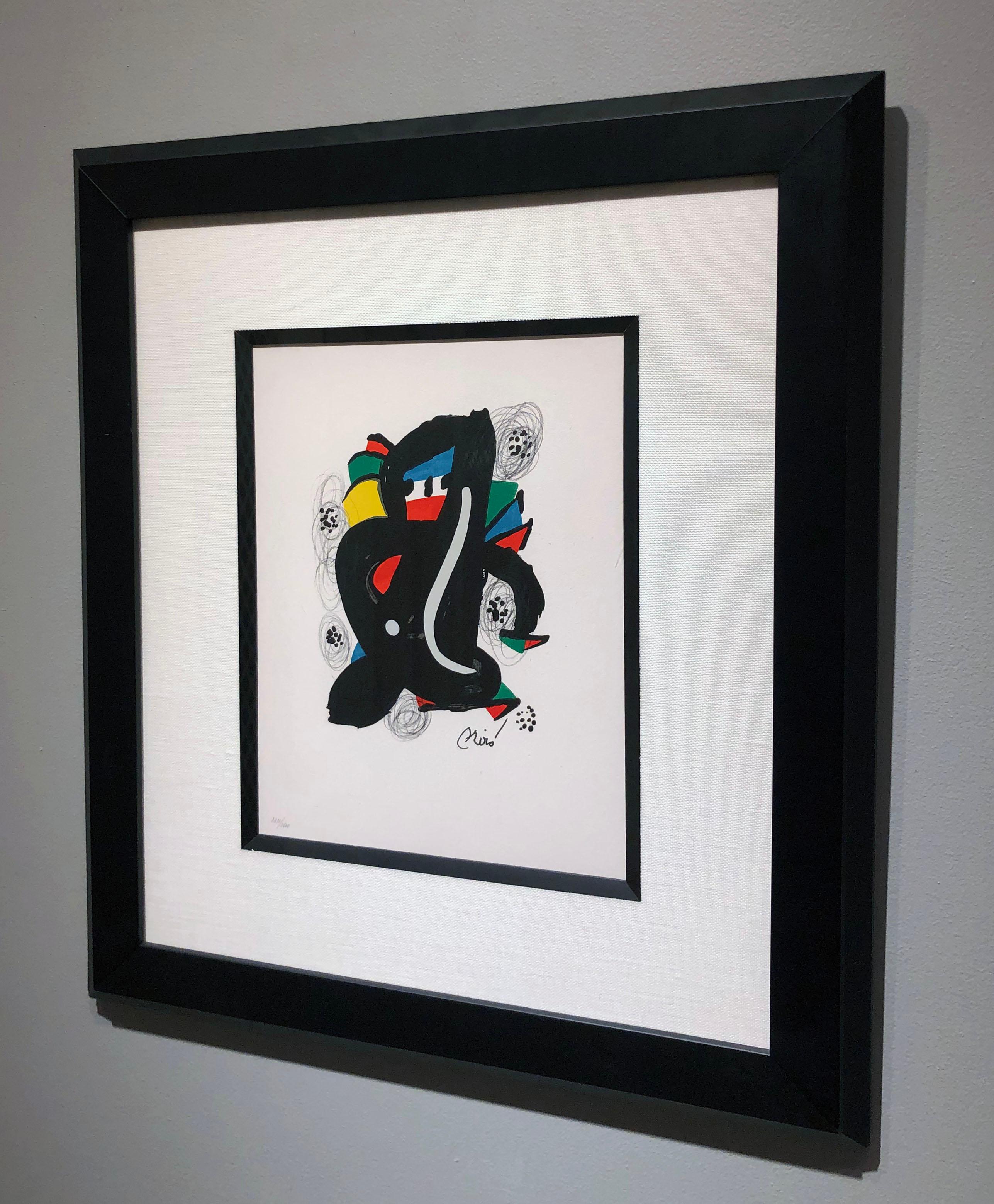 La Melodie Acide 1217 - Modern Print by Joan Miró
