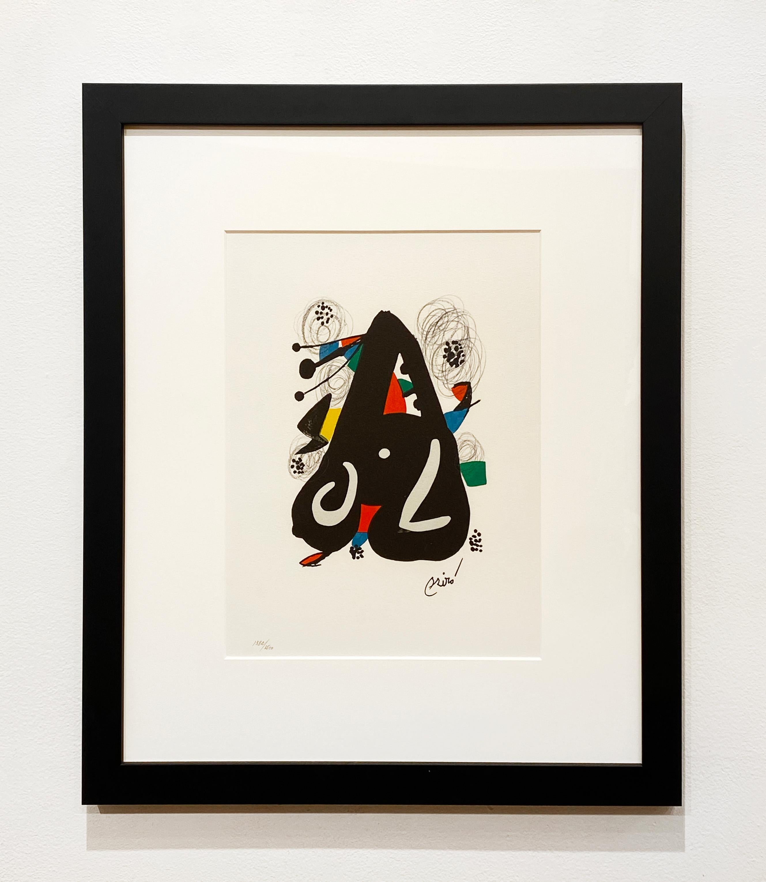 La Melodie Acide 1220 - Modern Print by Joan Miró