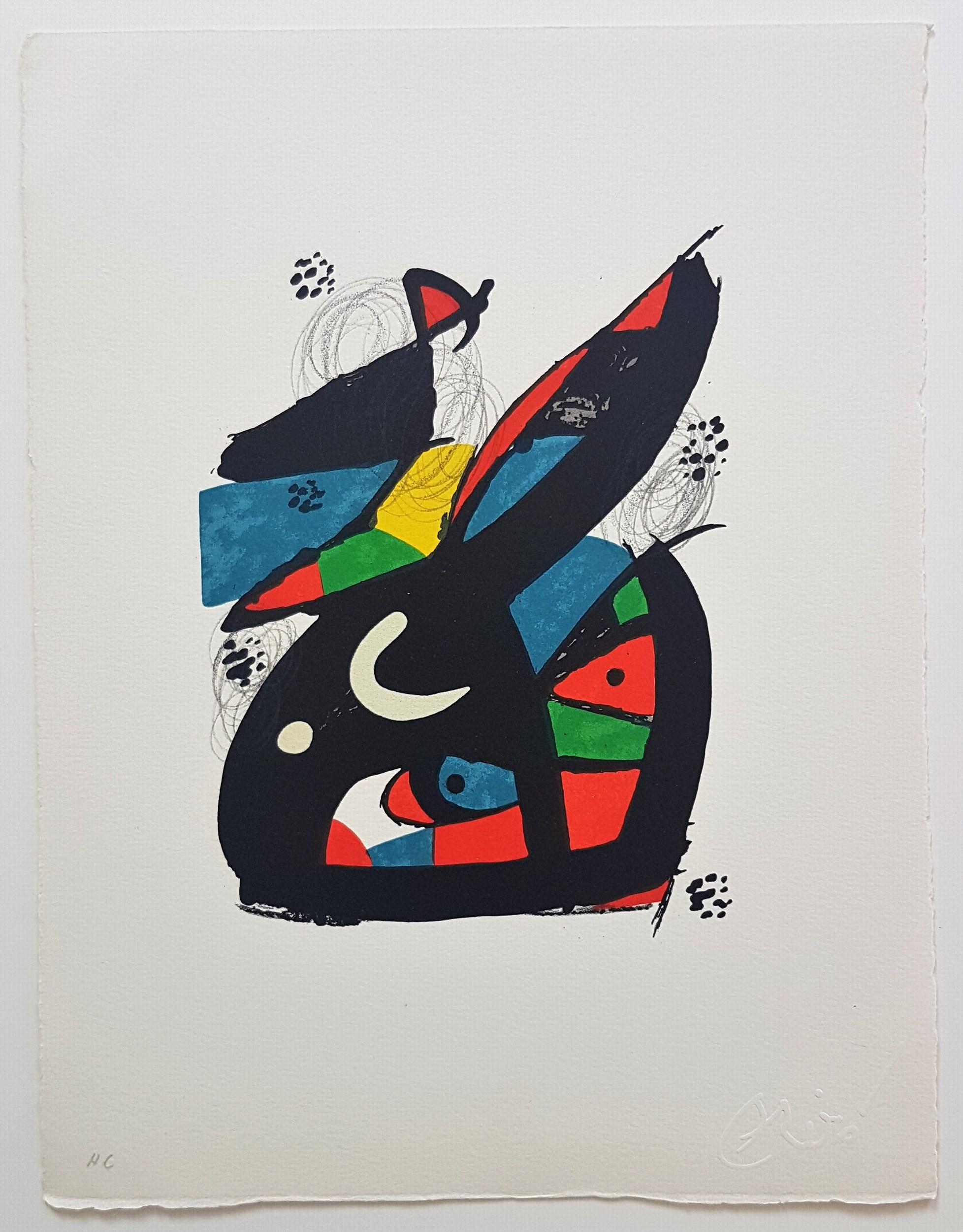 La Mélodie Acide - 13 - Print by Joan Miró