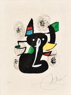 La Melodie Acide #3 by Joan Miró