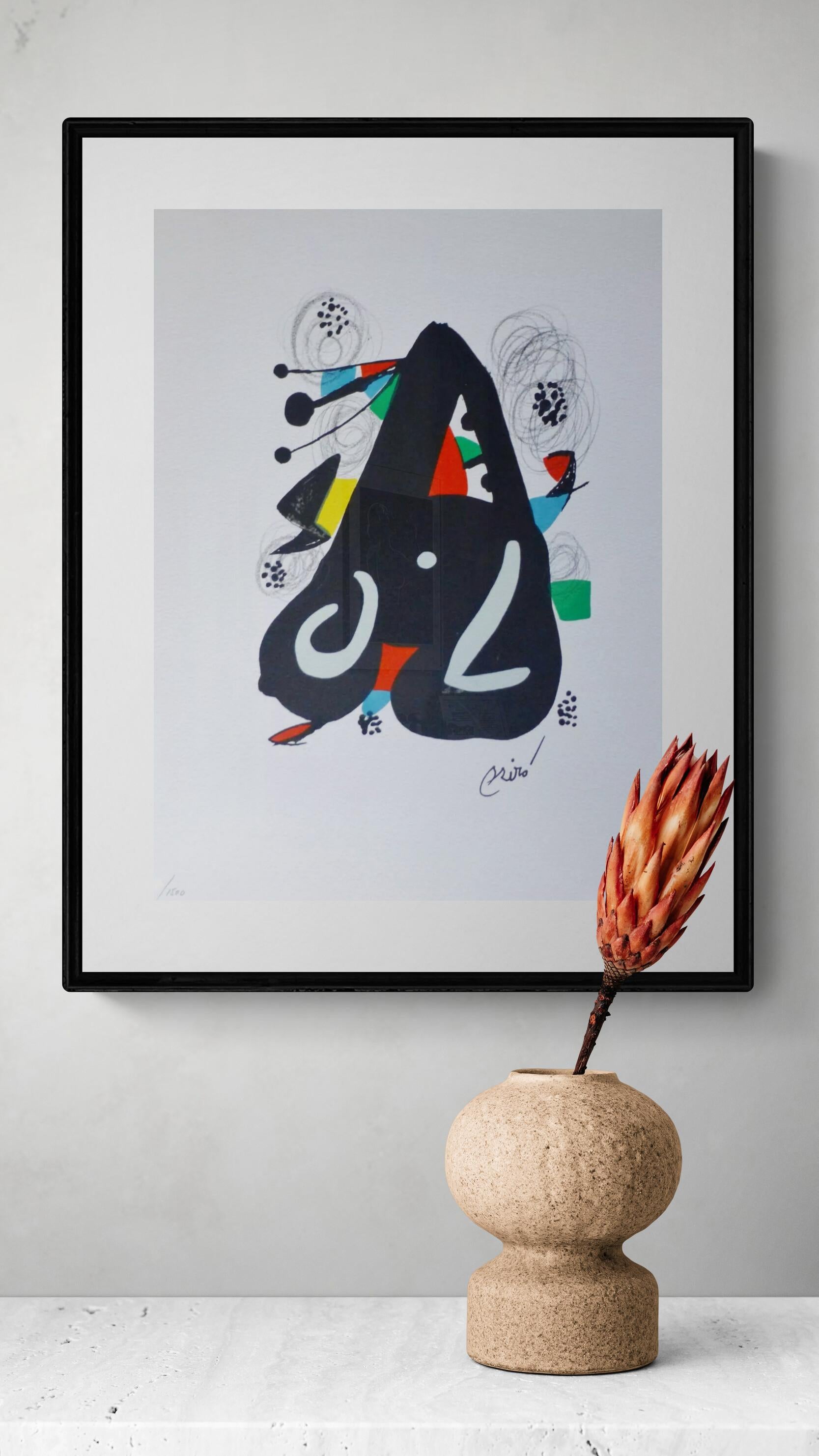La Mélodie Acide - 5 (Surrealism, Colorful, Modern, ~26% OFF LIMITED TIME ONLY) - Print by Joan Miró