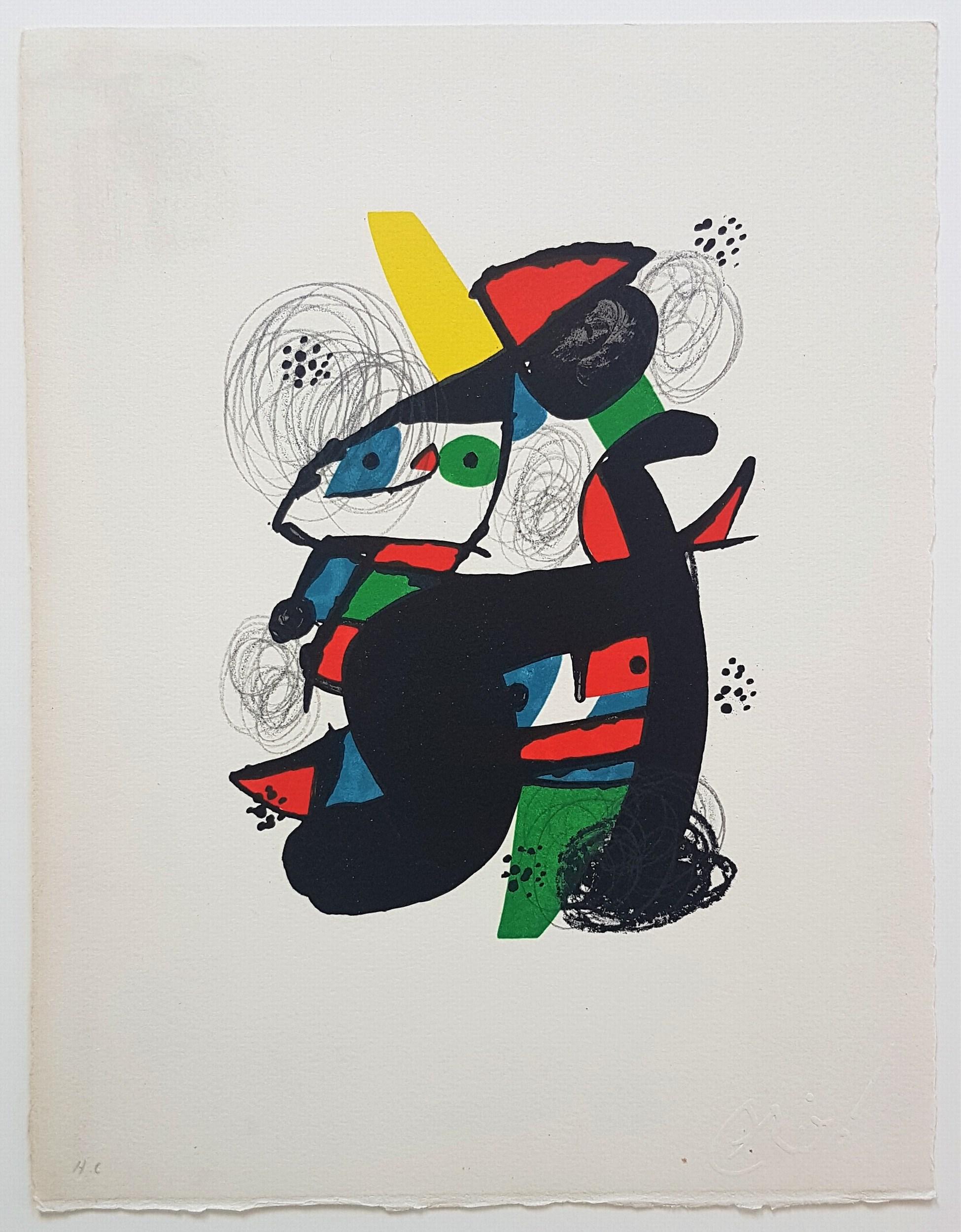 La Mélodie Acide - 11 - Print by Joan Miró