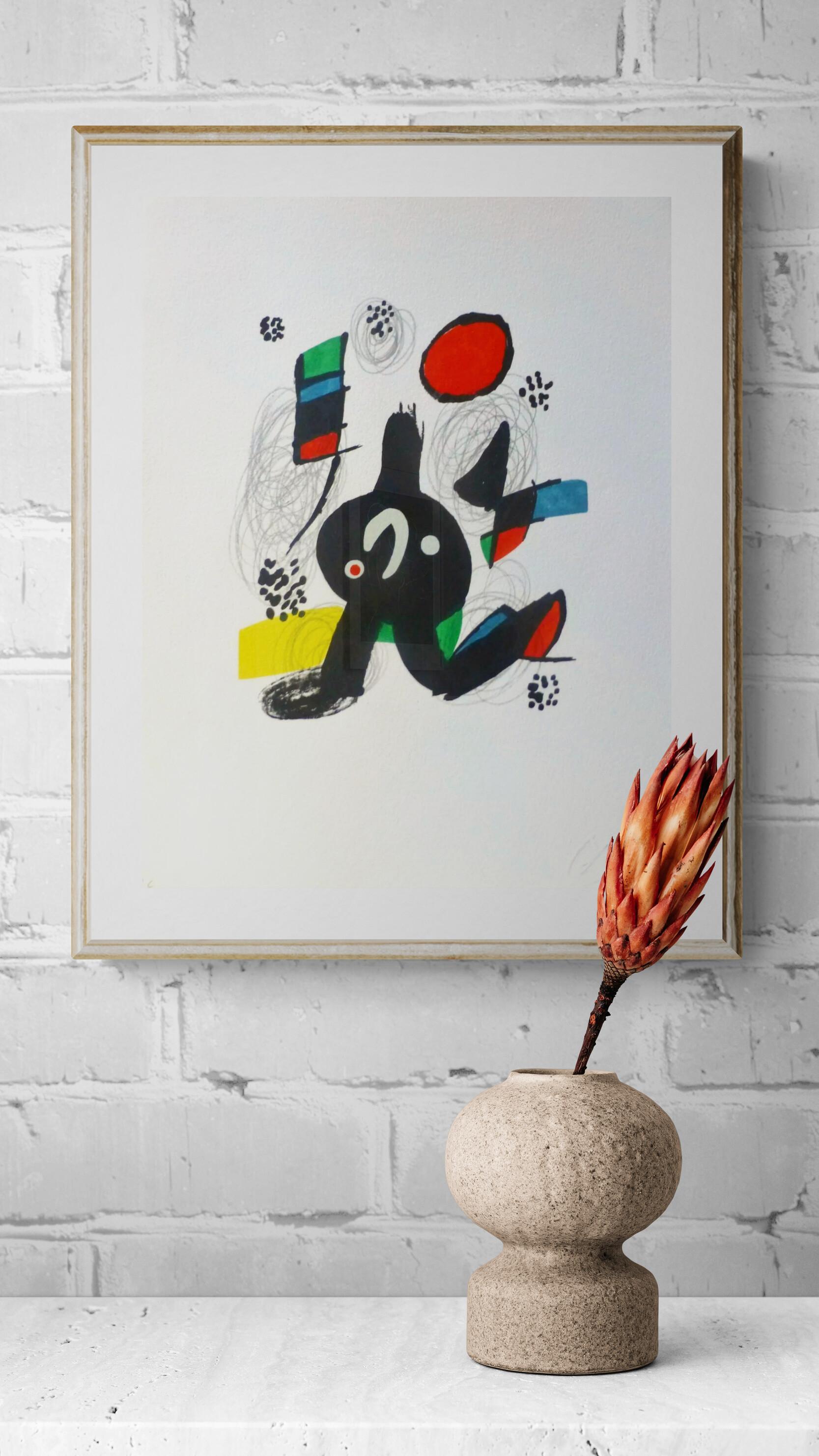 La Mélodie Acide - 7 (Surrealism, Colorful, Modern, ~26% OFF LIMITED TIME ONLY) - Surrealist Print by Joan Miró