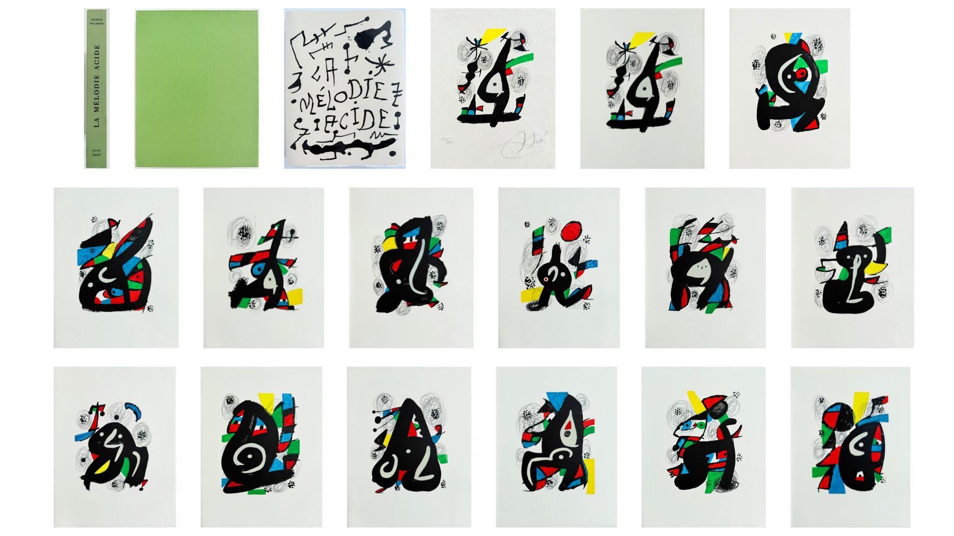 Joan Miró Print - La Mélodie Acide