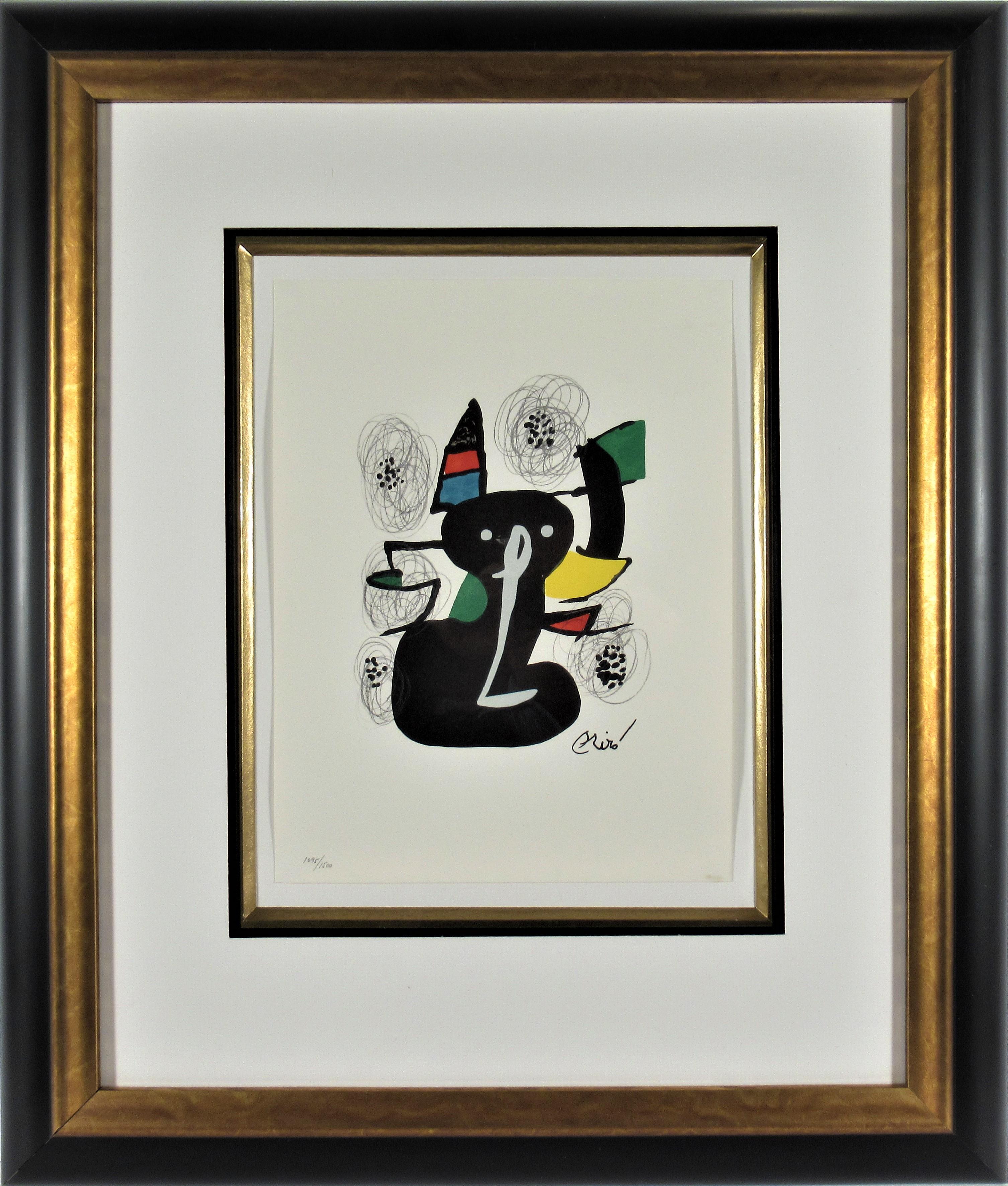 Joan Miró Abstract Print – La Melodie Acide