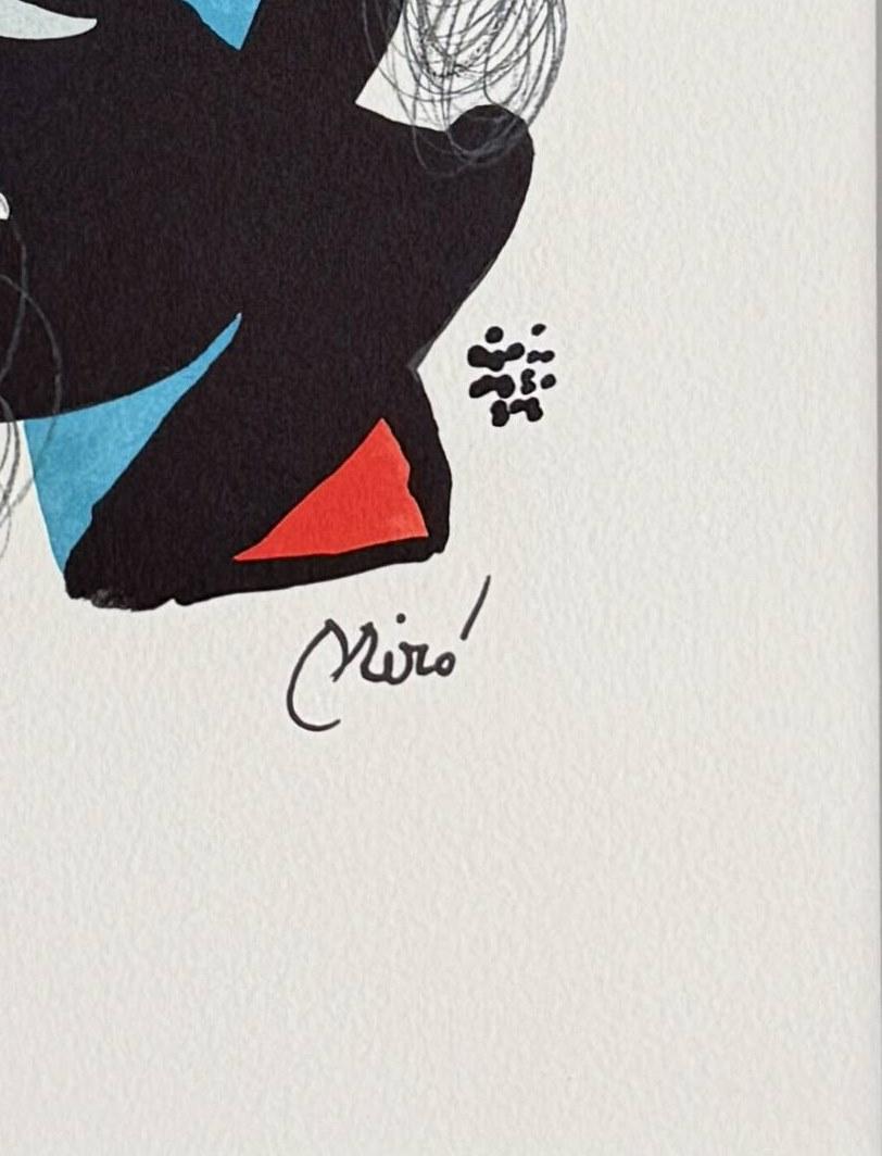 La Mélodie Acide, Planche II - Surrealist Print by Joan Miró