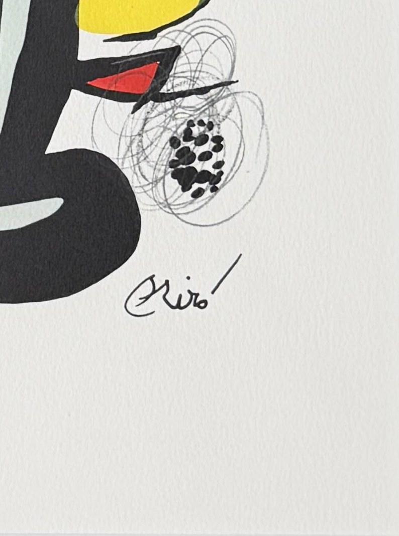 La Mélodie Acide, Planche III - Print by Joan Miró