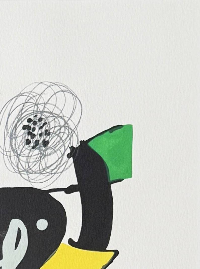 Joan Miro (1893-1983) - La Mélodie Acide, Planche III

Lithograph from 1980.

The edition 777/1500.

Dimensions of work: 32 x 24 cm.

Plate signed.

Publisher: Au Pont des Arts and Galerie Lucie Weill, Paris.

Reference: Cramer 248.

The work is in