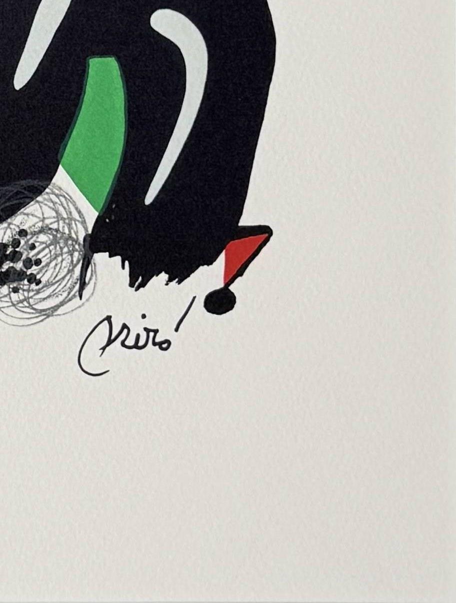 La Mélodie Acide, Planche IV - Print by Joan Miró