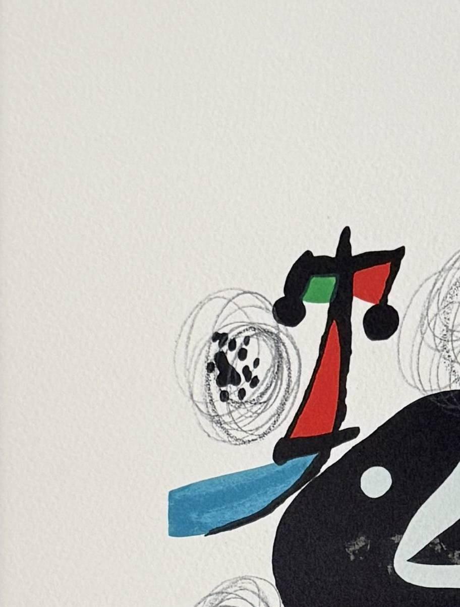 Joan Miro (1893-1983) - La Mélodie Acide, Planche IV

Lithograph from 1980.

The edition 777/1500.

Dimensions of work: 32 x 24 cm.

Plate signed.

Publisher: Au Pont des Arts and Galerie Lucie Weill, Paris.

Reference: Cramer 248.

The work is in