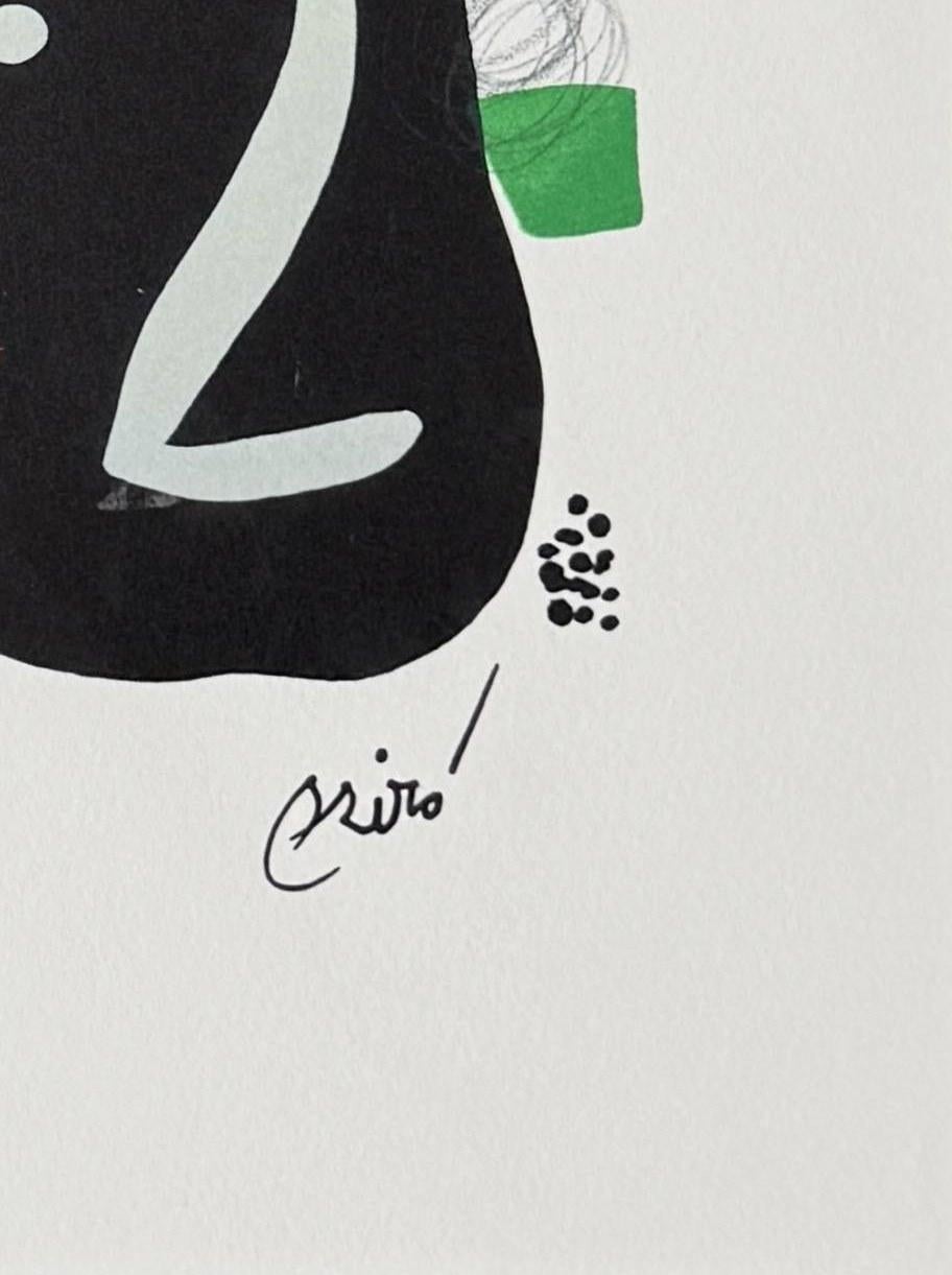 La Mélodie Acide, Planche IX - Print by Joan Miró