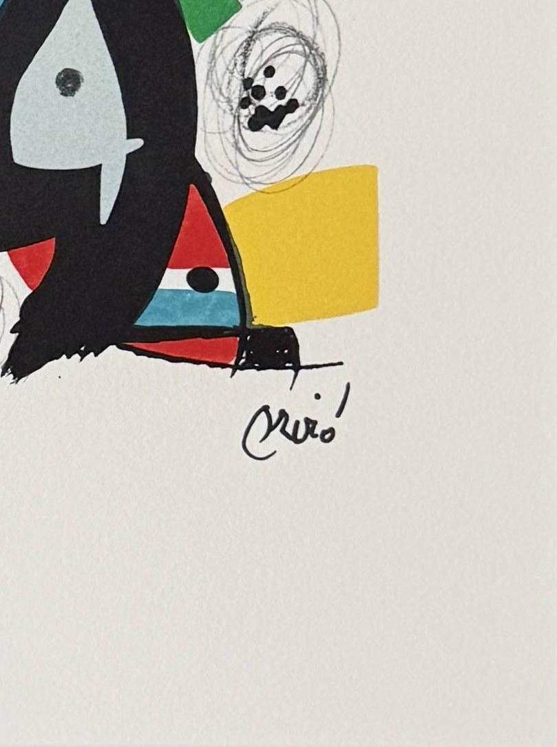 La Mélodie Acide, Planche V - Print by Joan Miró