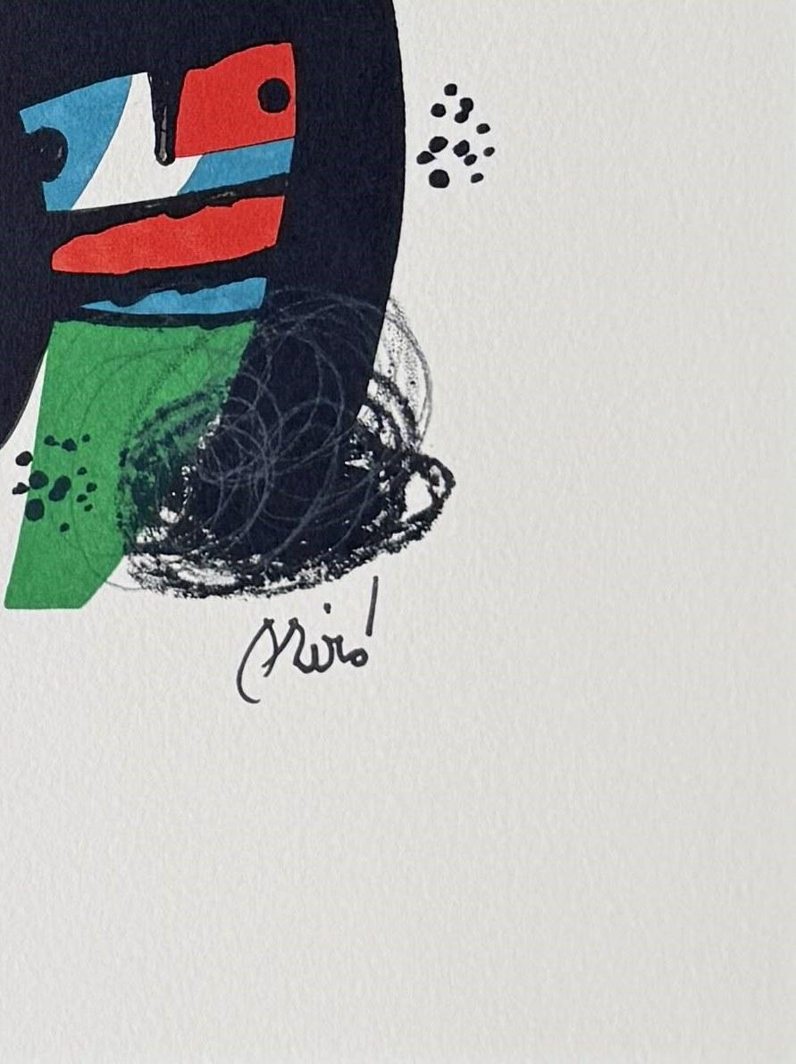 La Mélodie Acide, Planche XI - Print by Joan Miró