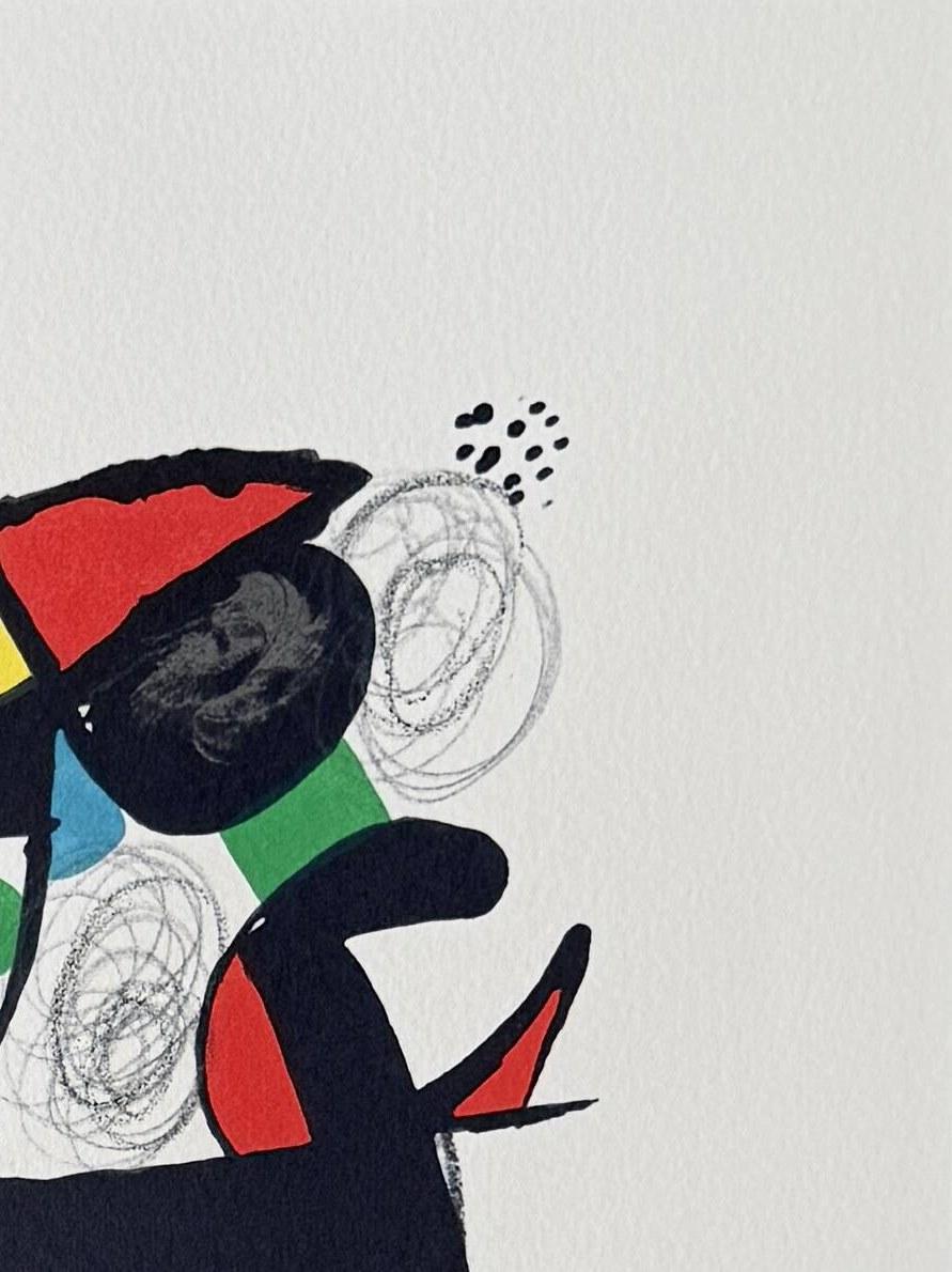 Joan Miro (1893-1983) - La Mélodie Acide, Planche XI

Lithograph from 1980.

The edition 777/1500.

Dimensions of work: 32 x 24 cm.

Plate signed.

Publisher: Au Pont des Arts and Galerie Lucie Weill, Paris.

Reference: Cramer 248.

The work is in