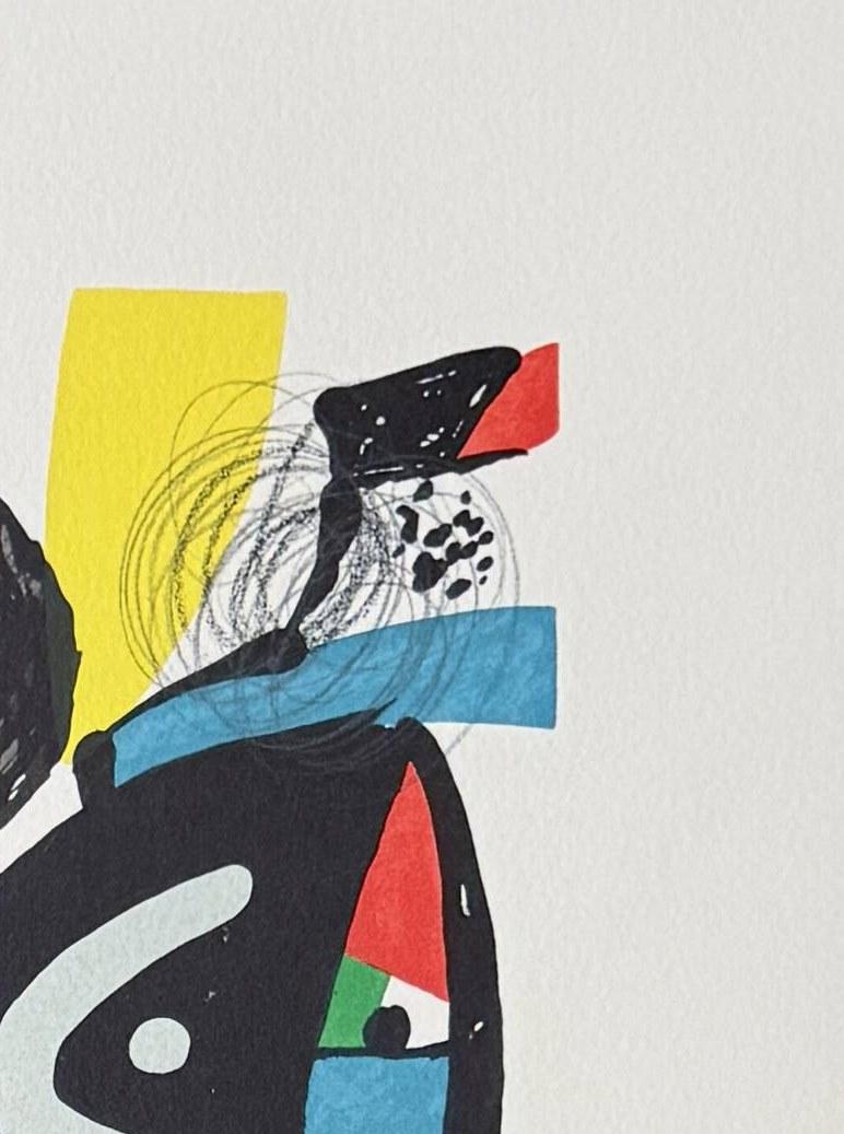 Joan Miro (1893-1983) - La Mélodie Acide, Planche XII

Lithograph from 1980.

The edition 777/1500.

Dimensions of work: 32 x 24 cm.

Plate signed.

Publisher: Au Pont des Arts and Galerie Lucie Weill, Paris.

Reference: Cramer 248.

The work is in