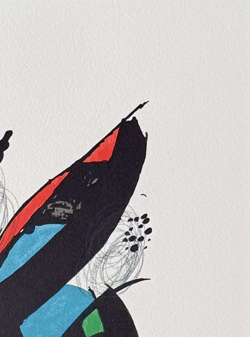 Joan Miro (1893-1983) - La Mélodie Acide, Planche XIII

Lithograph from 1980.

The edition 777/1500.

Dimensions of work: 32 x 24 cm.

Plate signed.

Publisher: Au Pont des Arts and Galerie Lucie Weill, Paris.

Reference: Cramer 248.

The work is in