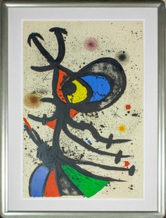 "La Presidente Nymphomane" signed lithograph by Joan Miró HC from edition of 50