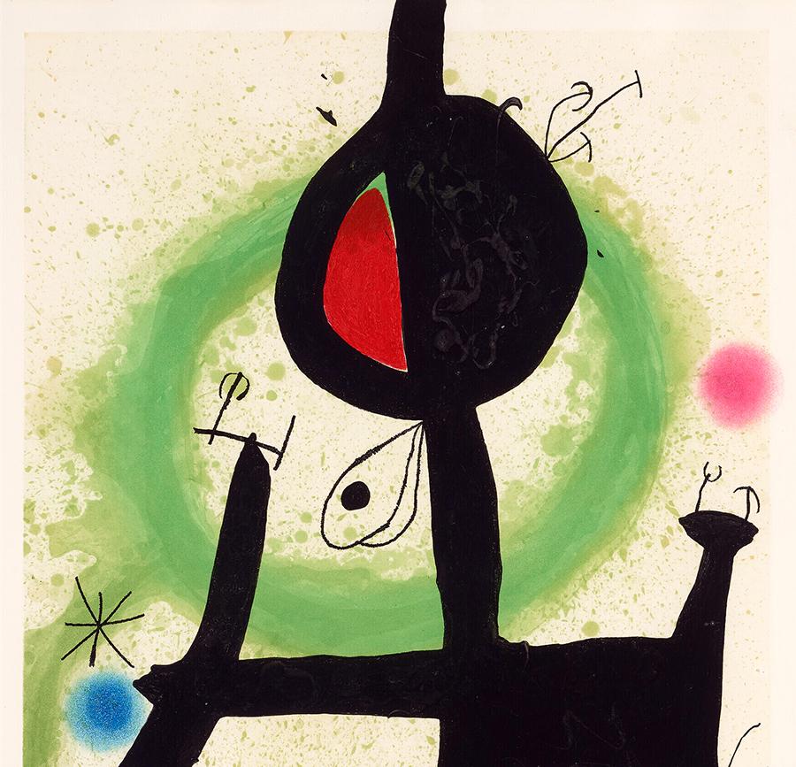 La Sorcière (The Sorcerer) - Modern Print by Joan Miró