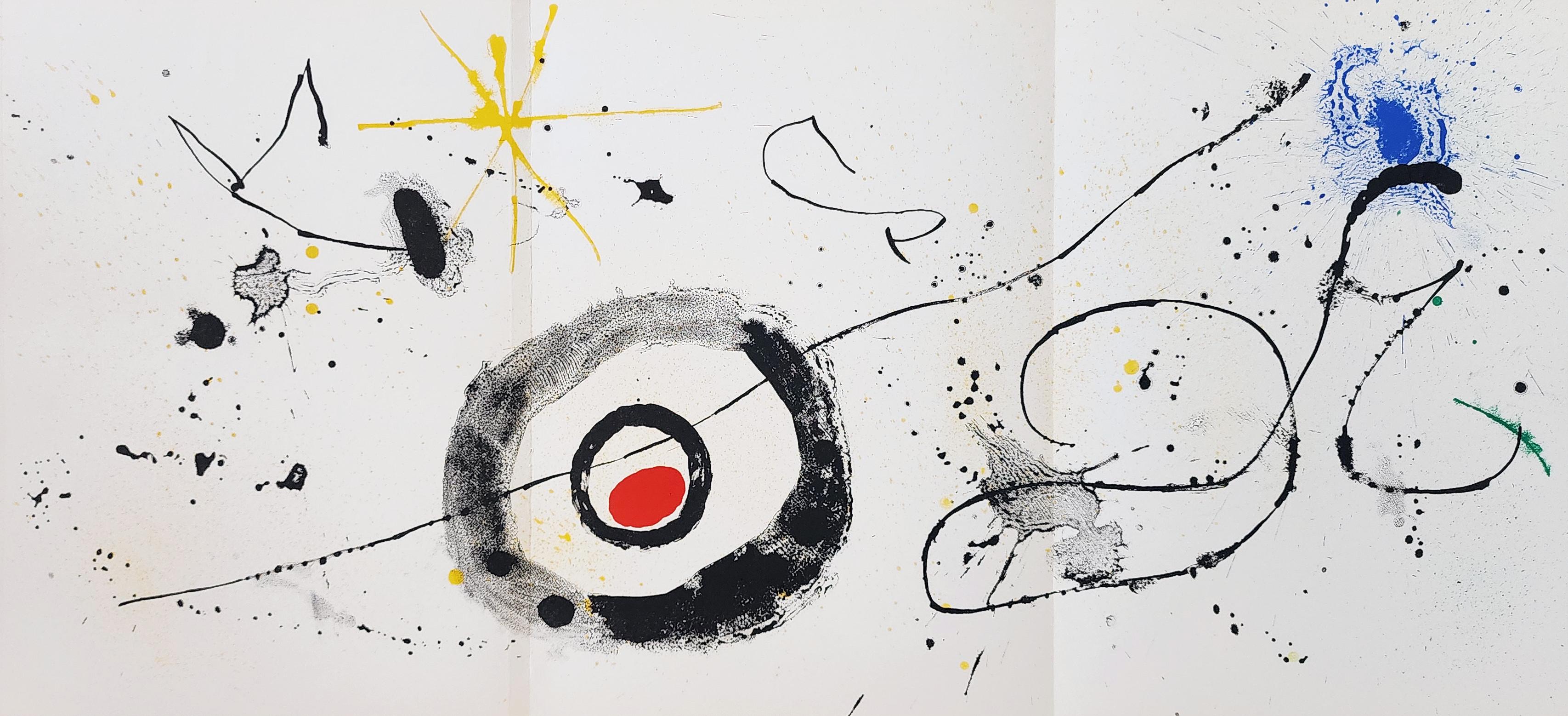 La Traversee Du Miroir (from Artigas) (Abstract Expressionism, Surrealism) - Print by Joan Miró