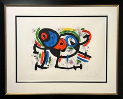 Colour Lithograph 'La Triple Roue ll' 1981