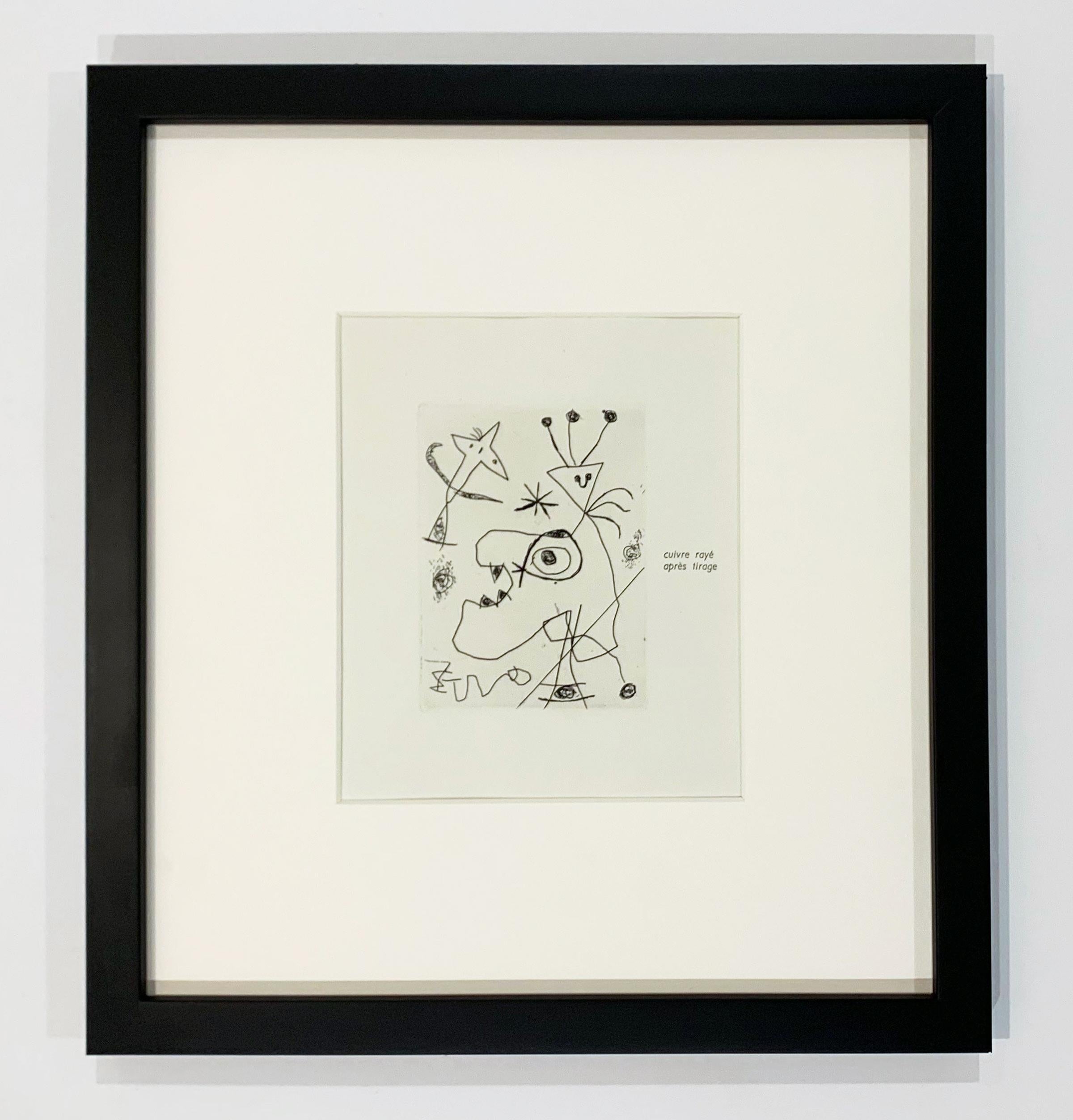 L'Aigrette - Print by Joan Miró
