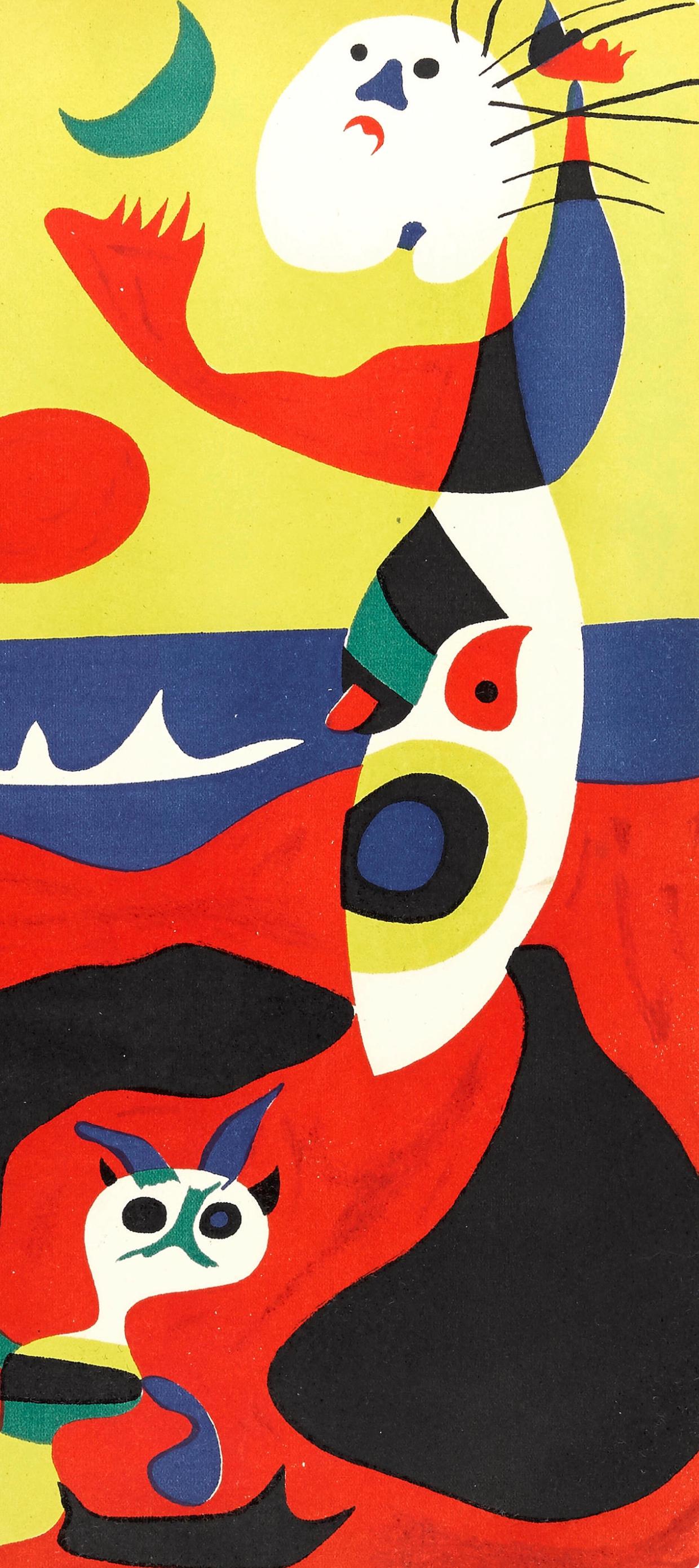 L’air (Dupin 1310; Mourlot 6), Verve: Revue Artistique et Littéraire - Print by Joan Miró
