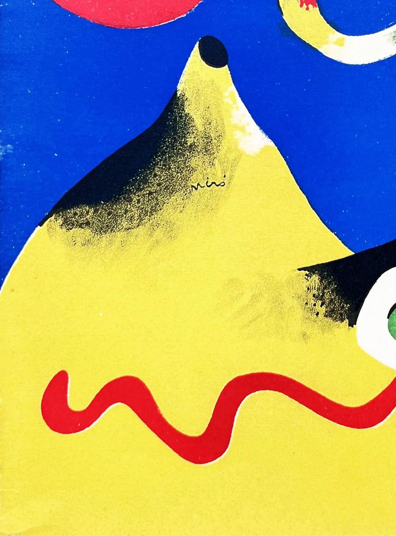 L'Air - Surrealist Print by Joan Miró